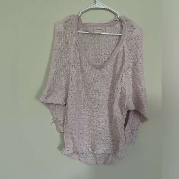 We the Free by Free People Pale Pink Blossom Sweater - Picture 3 of 13
